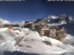 Archived image Webcam Schnalstal: Hut "Schöne Aussicht" 13:00