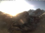 Archiv Foto Webcam Schnalstal: Schöne Aussicht-Hütte 05:00