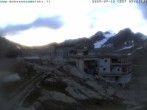 Archiv Foto Webcam Schnalstal: Schöne Aussicht-Hütte 05:00