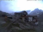 Archiv Foto Webcam Schnalstal: Schöne Aussicht-Hütte 19:00