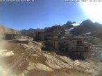 Archived image Webcam Schnalstal: Hut "Schöne Aussicht" 09:00