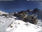 Archived image Webcam Schnalstal: Hut "Schöne Aussicht" 09:00