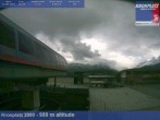 Archived image Webcam base station Kronplatz I and II, South Tyrol 09:00