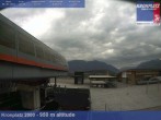 Archived image Webcam base station Kronplatz I and II, South Tyrol 09:00
