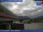 Archived image Webcam base station Kronplatz I and II, South Tyrol 11:00