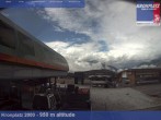 Archived image Webcam base station Kronplatz I and II, South Tyrol 15:00