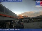 Archived image Webcam base station Kronplatz I and II, South Tyrol 07:00
