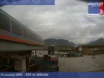 Archived image Webcam base station Kronplatz I and II, South Tyrol 09:00