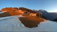 Archiv Foto Webcam Ladurns Gondelbahn Bergstation 05:00