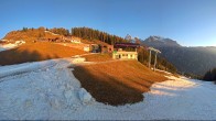 Archiv Foto Webcam Ladurns Gondelbahn Bergstation 06:00
