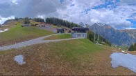 Archiv Foto Webcam Ladurns Gondelbahn Bergstation 13:00