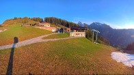 Archived image Webcam Top Station Ladurns gondola 05:00