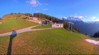 Archived image Webcam Top Station Ladurns gondola 06:00