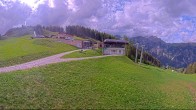 Archiv Foto Webcam Ladurns Gondelbahn Bergstation 15:00