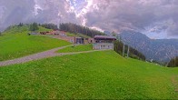 Archived image Webcam Top Station Ladurns gondola 17:00