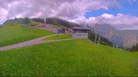 Archiv Foto Webcam Ladurns Gondelbahn Bergstation 13:00