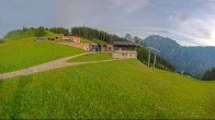 Archived image Webcam Top Station Ladurns gondola 06:00