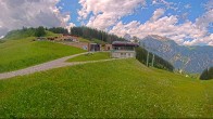 Archived image Webcam Top Station Ladurns gondola 13:00