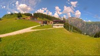 Archiv Foto Webcam Ladurns Gondelbahn Bergstation 11:00