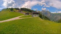 Archiv Foto Webcam Ladurns Gondelbahn Bergstation 13:00