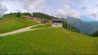 Archiv Foto Webcam Ladurns Gondelbahn Bergstation 09:00