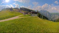 Archiv Foto Webcam Ladurns Gondelbahn Bergstation 15:00