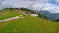 Archiv Foto Webcam Ladurns Gondelbahn Bergstation 09:00