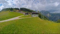 Archived image Webcam Top Station Ladurns gondola 13:00