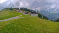 Archiv Foto Webcam Ladurns Gondelbahn Bergstation 13:00