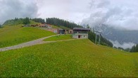 Archiv Foto Webcam Ladurns Gondelbahn Bergstation 13:00