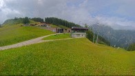 Archiv Foto Webcam Ladurns Gondelbahn Bergstation 13:00