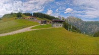 Archived image Webcam Top Station Ladurns gondola 13:00