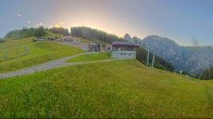 Archived image Webcam Top Station Ladurns gondola 19:00