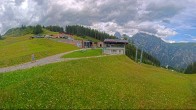 Archiv Foto Webcam Ladurns Gondelbahn Bergstation 13:00