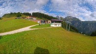 Archiv Foto Webcam Ladurns Gondelbahn Bergstation 09:00
