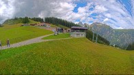 Archiv Foto Webcam Ladurns Gondelbahn Bergstation 11:00