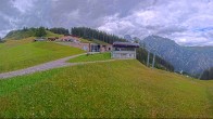 Archiv Foto Webcam Ladurns Gondelbahn Bergstation 15:00