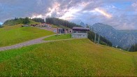 Archiv Foto Webcam Ladurns Gondelbahn Bergstation 19:00