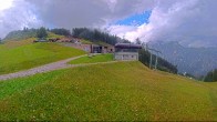 Archiv Foto Webcam Ladurns Gondelbahn Bergstation 13:00