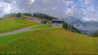 Archiv Foto Webcam Ladurns Gondelbahn Bergstation 17:00