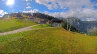 Archiv Foto Webcam Ladurns Gondelbahn Bergstation 15:00