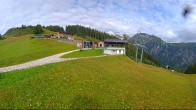 Archiv Foto Webcam Ladurns Gondelbahn Bergstation 09:00