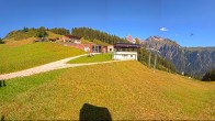 Archiv Foto Webcam Ladurns Gondelbahn Bergstation 09:00