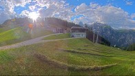 Archiv Foto Webcam Ladurns Gondelbahn Bergstation 17:00