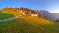 Archiv Foto Webcam Ladurns Gondelbahn Bergstation 06:00