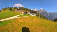 Archiv Foto Webcam Ladurns Gondelbahn Bergstation 09:00