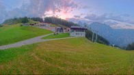 Archiv Foto Webcam Ladurns Gondelbahn Bergstation 19:00