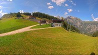Archiv Foto Webcam Ladurns Gondelbahn Bergstation 08:00