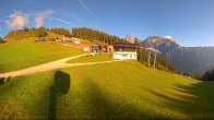 Archiv Foto Webcam Ladurns Gondelbahn Bergstation 07:00