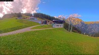 Archiv Foto Webcam Ladurns Gondelbahn Bergstation 15:00